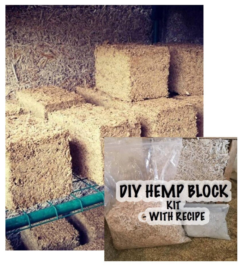 DIY Hempcrete Industrial Hemp Block Making Kit