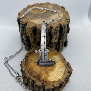 caliper necklace