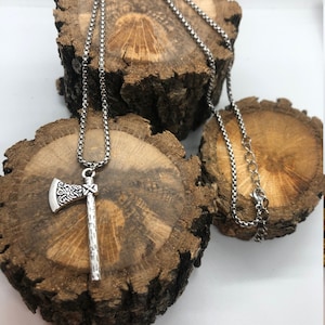 decorative axe necklace
