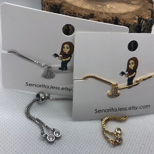 cubic zirona axe bolo bracelet