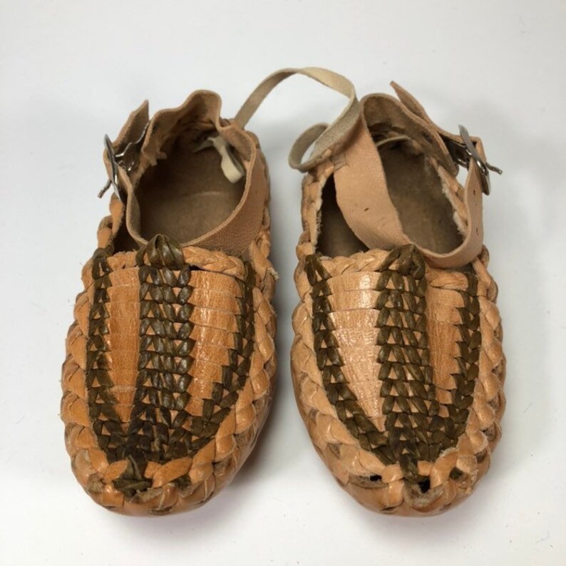 Opanak traditional girls handmade folklore leather dancing shoe folklor opanci