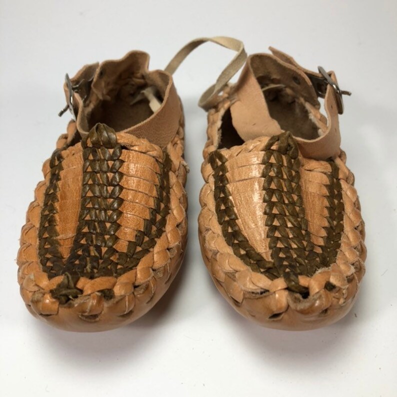 Opanak traditional girls handmade folklore leather dancing shoe folklor opanci