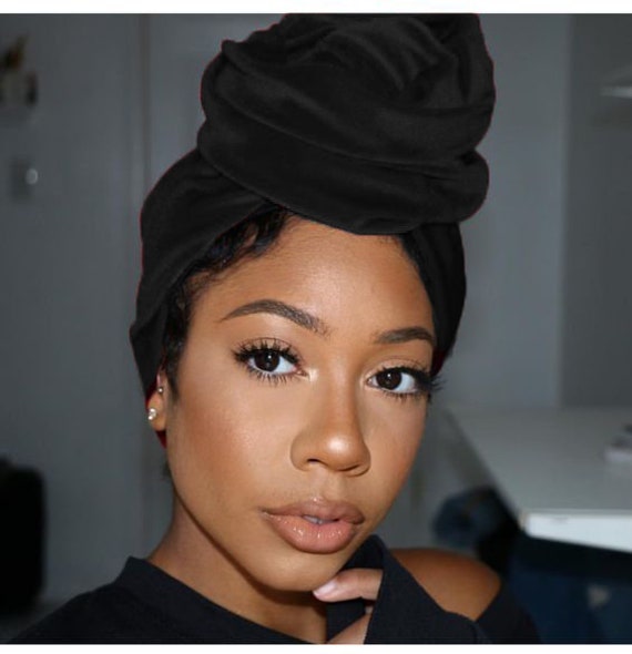 Velvet Head Wrap Velvet Turban Velvet Hair Scarf Velvet Etsy