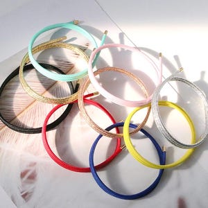 5 Stück 52 cm magnetische Seil Armband, verstellbare magnetische Seil Schmuck, Unisex magnetische Seil Halskette Schmuckherstellung