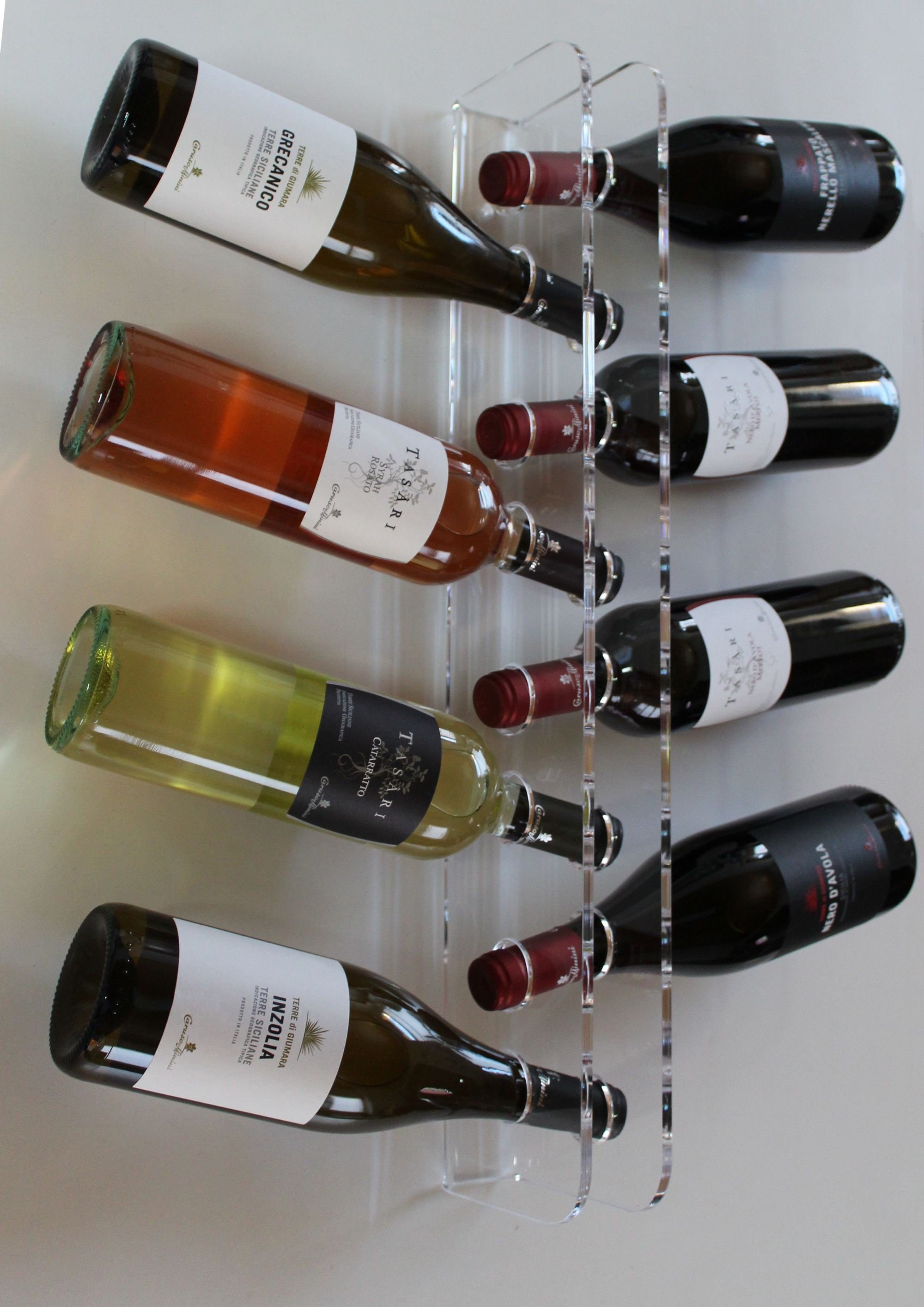 GIZNXBA Botellero Vino Vertical Botellero para Licores Y Vinos, Botellero  De Vino De Sobremesa Botellero para Vino De Sobremesa para Salón Cocina  Bodega Comedor (Color : /Silver A) : : Hogar y