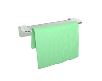 Agplex - Porte-serviette adhésif pour bidet  en plexiglas transparent sans perforation - accessoires de salle de bain