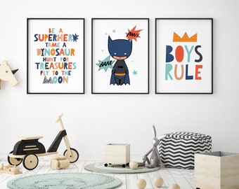 Batman Room Decor Etsy