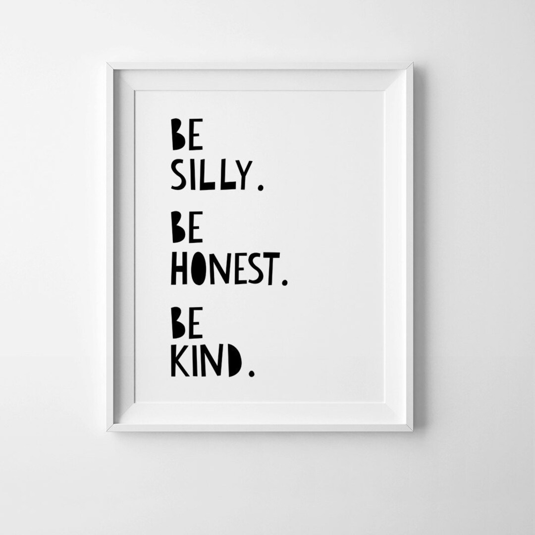 Digital Print Playroom Wall Decor Scandinavian Print Black Etsy