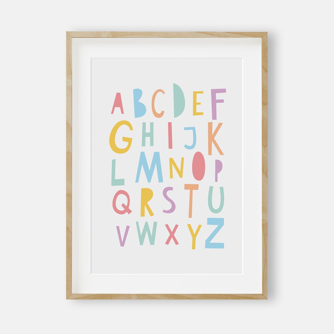 Educational Wall Art Nursery Decor Kids Wall Art Nursery Etsy