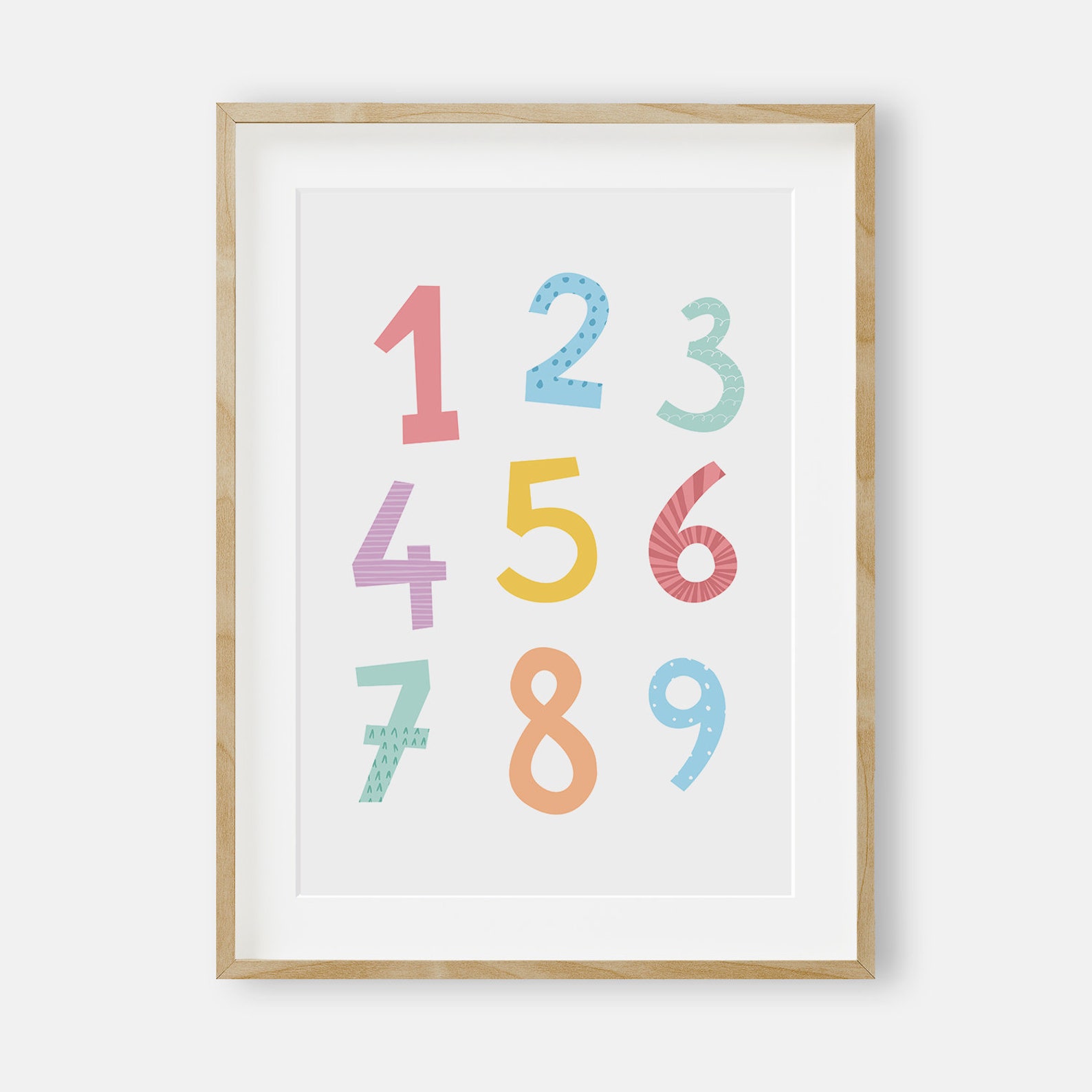 Educational Wall Art Nursery Decor Kids Wall Art Nursery Etsy