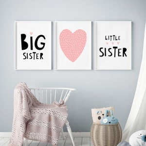 Girls Bedroom Decor, Printable Wall Art for Girls, Nursery Decor ...