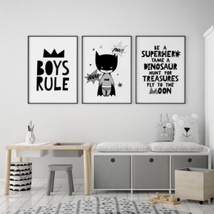 monochrome nursery decor