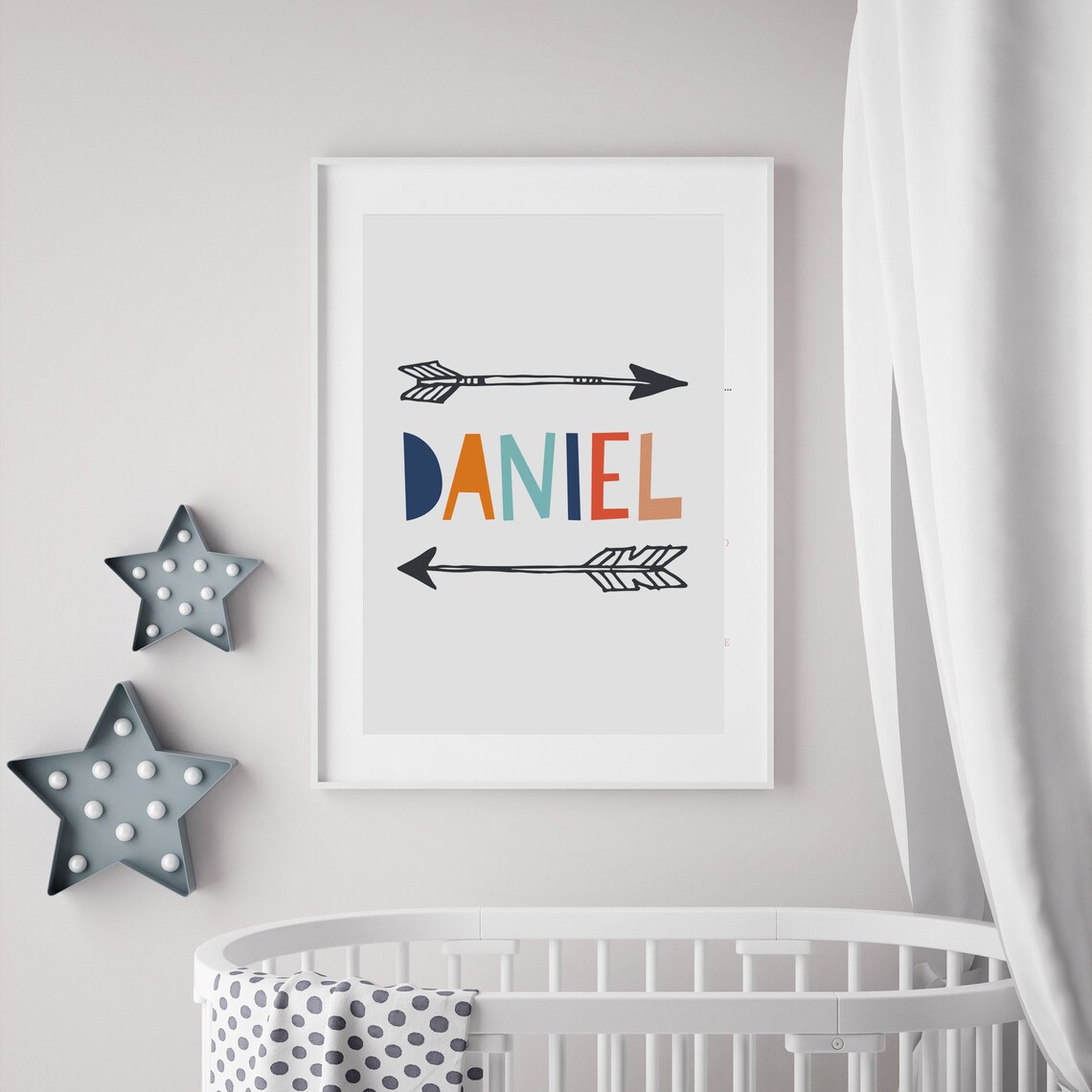 Personalized wall art for kids nursery print kids print Etsy