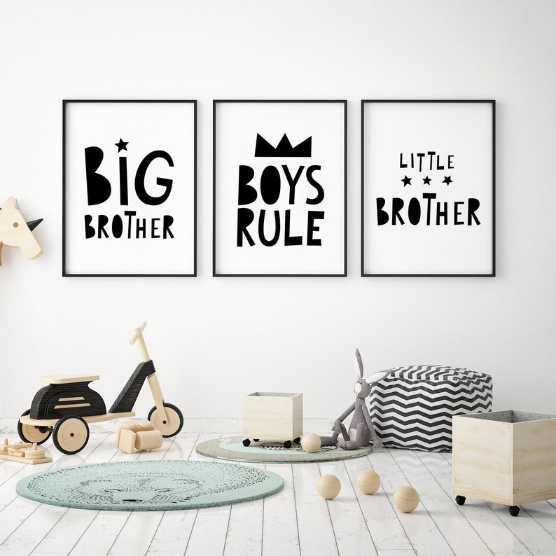 Boys bedroom decor boys nursery prints children wall art Etsy
