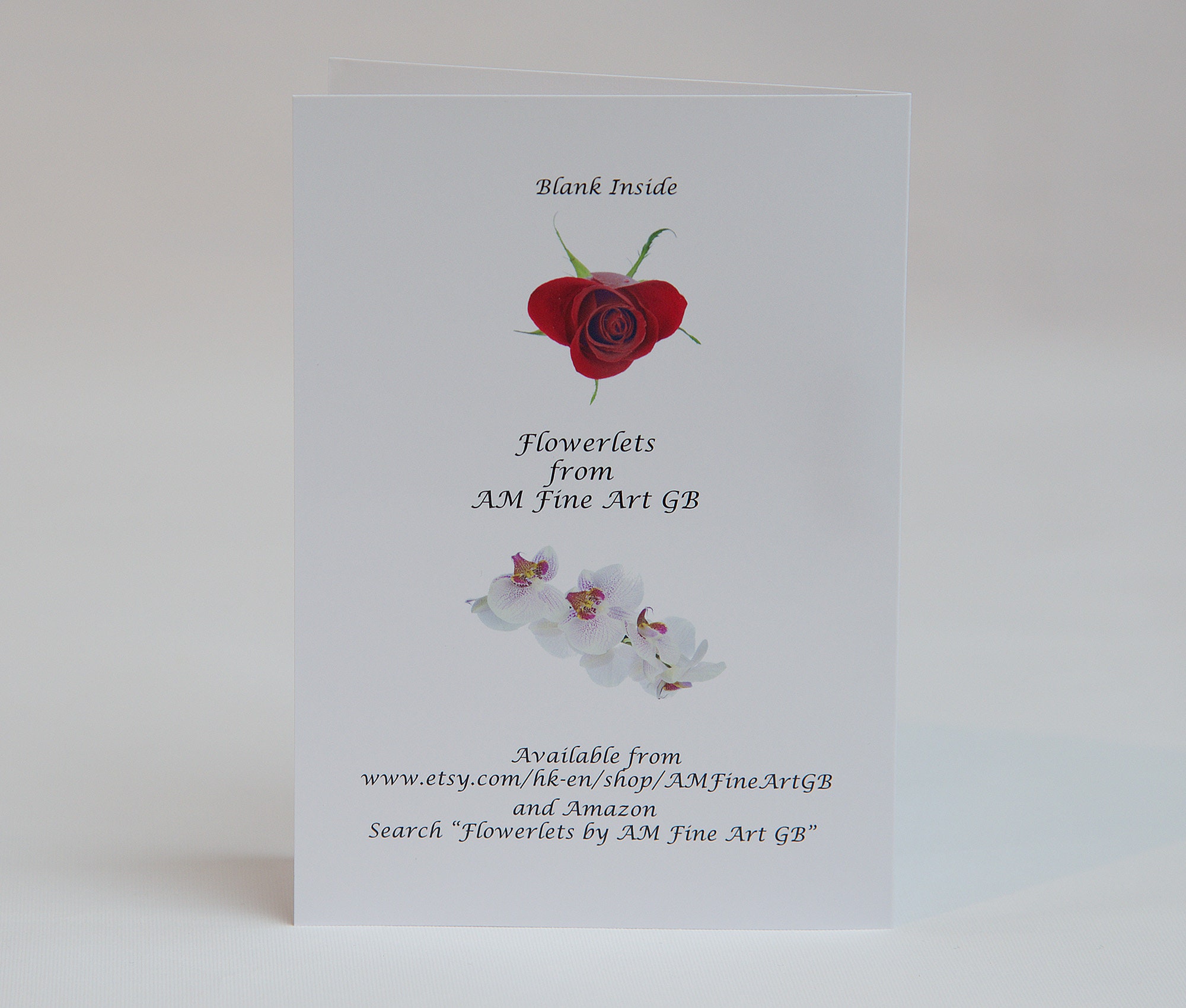 Alstroemeria Flower Thank You Cards - Floral Notelets, Pack of 5 - Etsy UK