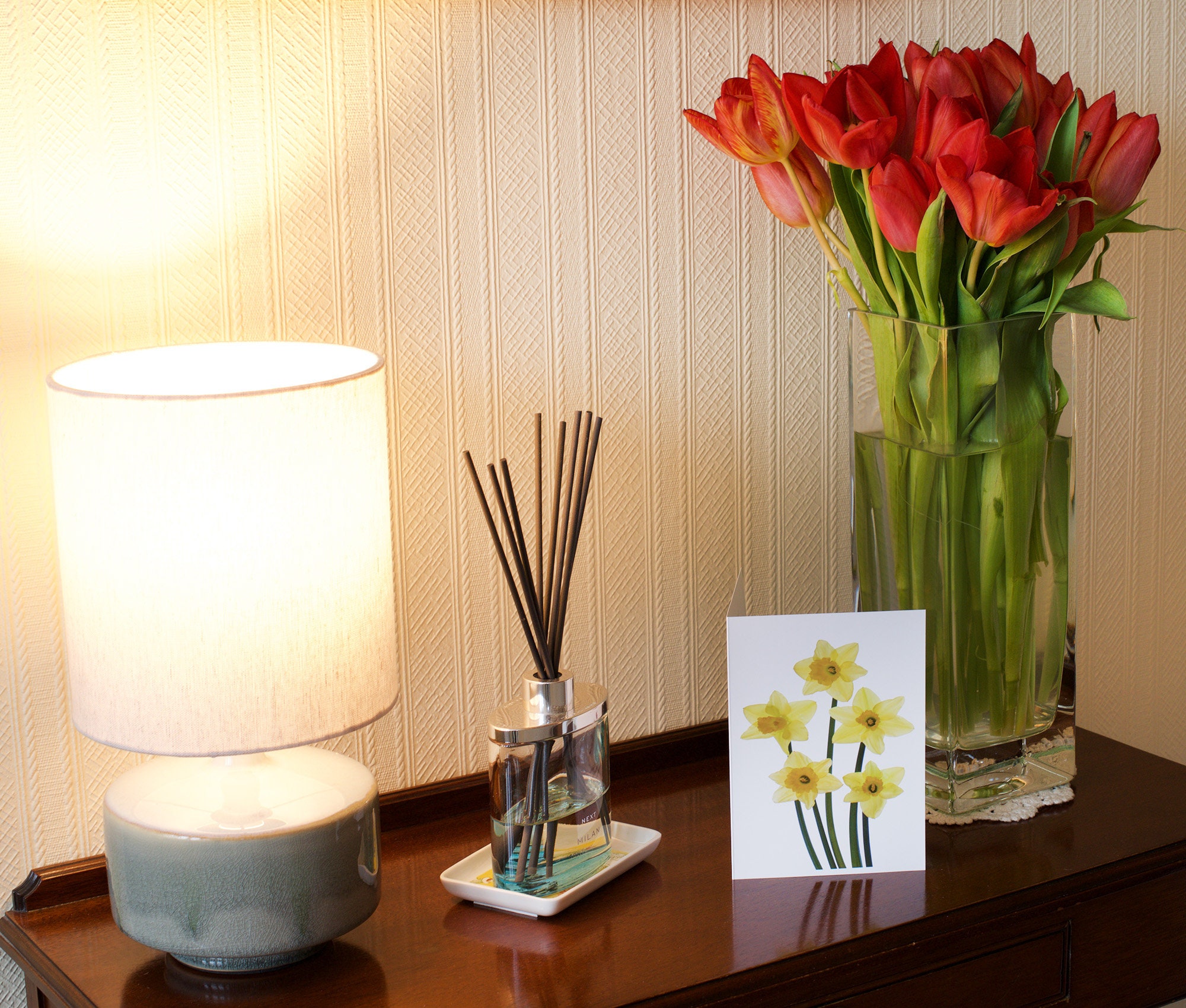 Daffodil Thank You Cards - Set of 5 Floral Notelets - Etsy UK