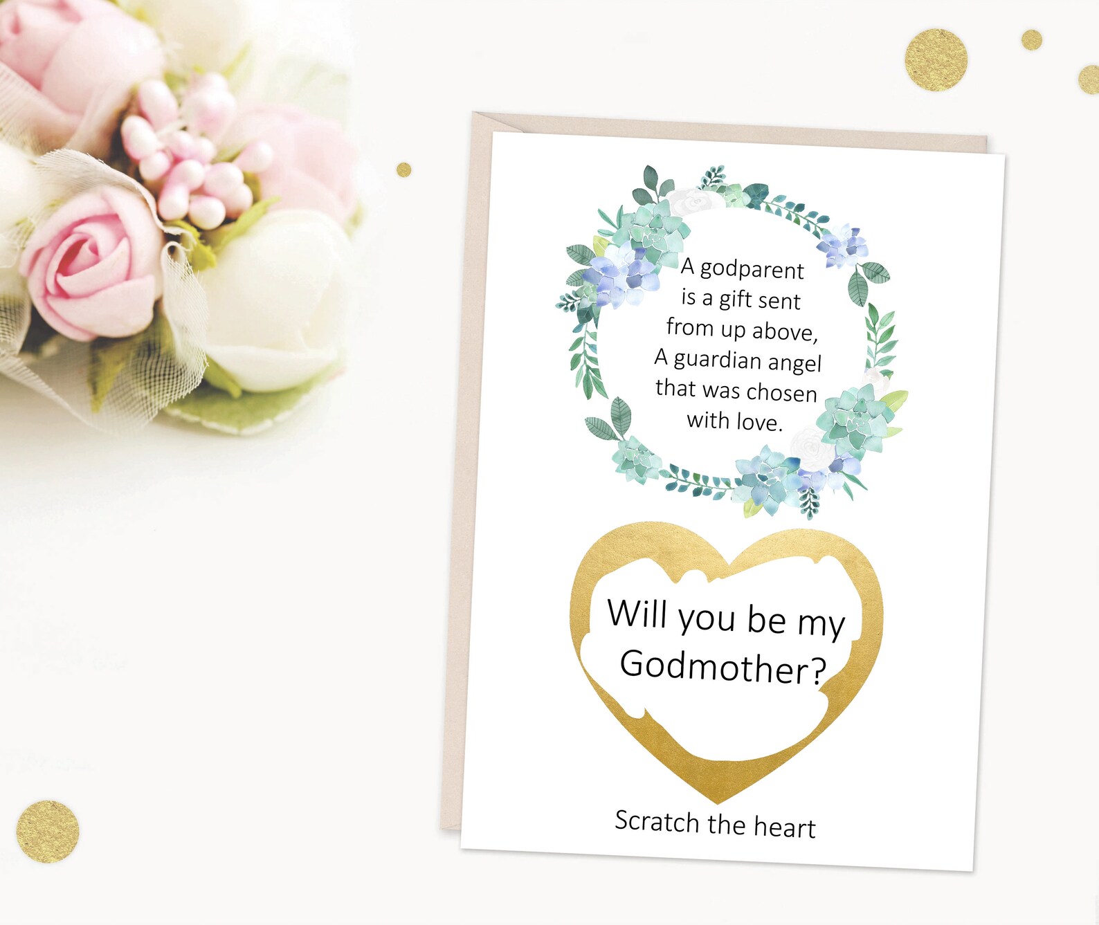 Will you be my godmother scratch
