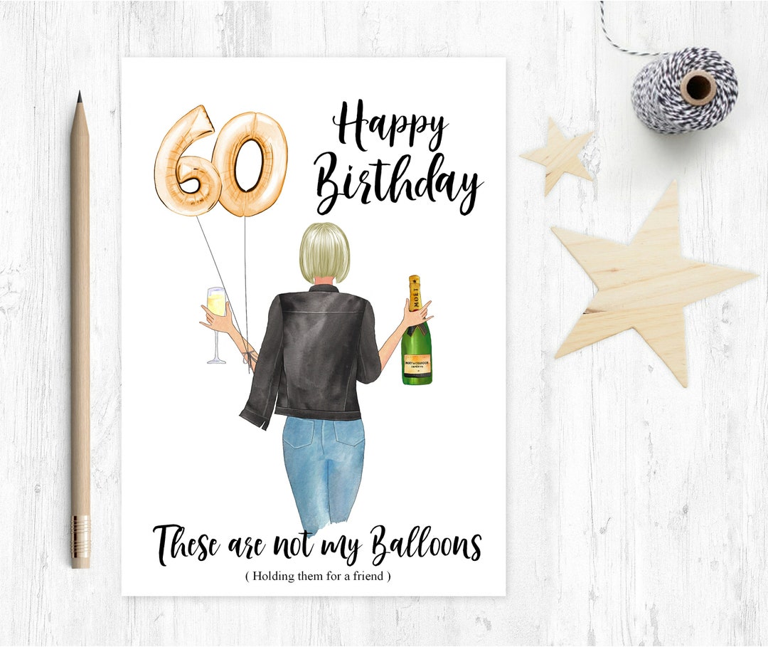 Best Friend 60th Birthday Card Sister 60th Birthday Card Best Friends 