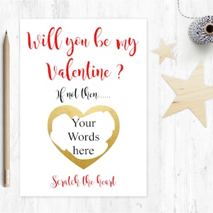 carte à gratter personnalisée de la Saint-Valentin, carte à gratter personnalisée, carte surprise, carte à gratter de grossesse, nous partons en vacances