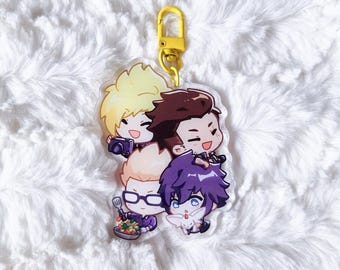 Final Fantasy XV, Noctis, Prompto, Ignis and Gladiolus Acrylic Charm