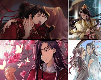 Danmei Prints - TGCF, MDZS, 2HA, Wangxian, Hua Cheng, Xie Lian, Ranwan
