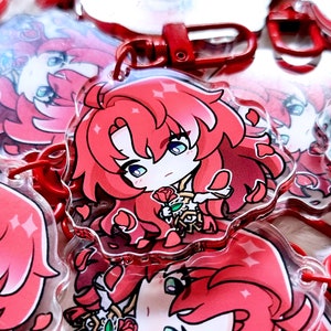 Honkai Star Rail Argenti Acrylic Charm