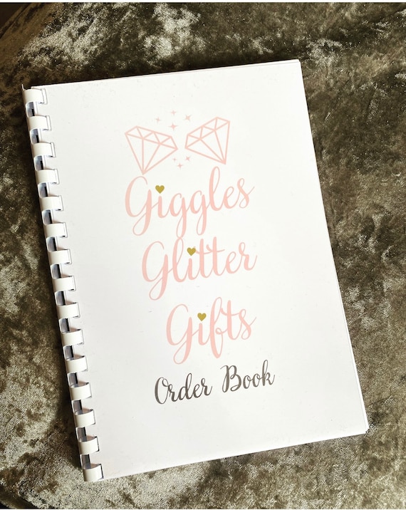 Personalised Order Book, Small Business, Stay Organised