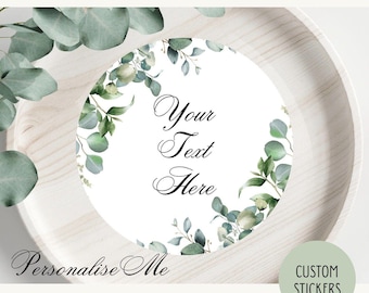 Personalised Stickers, Wax Melts, Business Stickers, Labels,Thank U, Self Adhesive, Printed, Personalized, Small Buisness Labels Hea