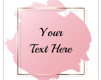Personalised Stickers, Wax Melts, Business Stickers, Labels,Thank U, Self Adhesive, Printed, Personalized, Small Buisness Labels Hea