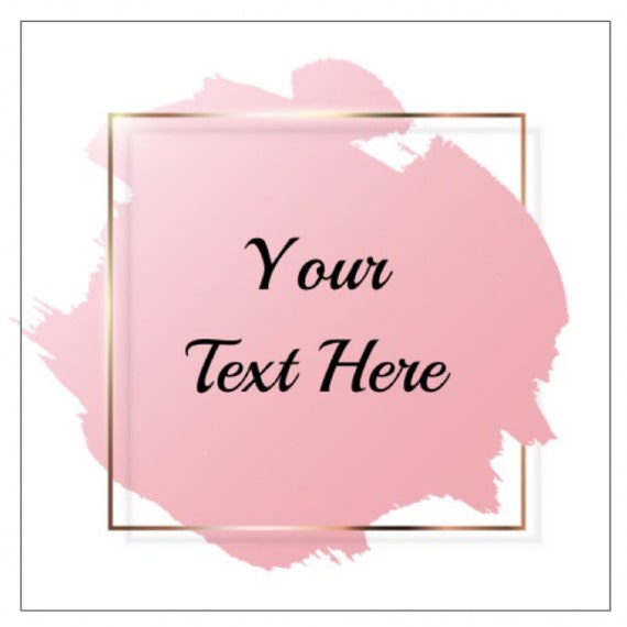 Personalised Stickers, Wax Melts, Business Stickers, Labels,Thank U, Self Adhesive, Printed, Personalized, Small Buisness Labels Hea