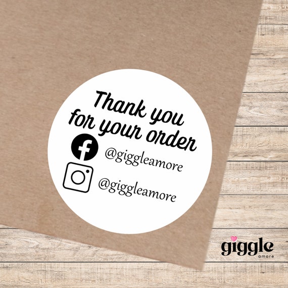 Personalised Stickers, Wax Melts, Business Stickers, Labels,Thank U, Self Adhesive, Printed, Personalized, Small Buisness Labels Hea