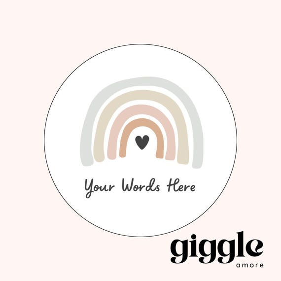 Personalised Stickers, Wax Melts, Business Stickers, Labels,Thank U, Self Adhesive, Printed, Personalized, Small Buisness Labels Hea