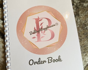 Personalised Order Book, Small Business, Stay Organised