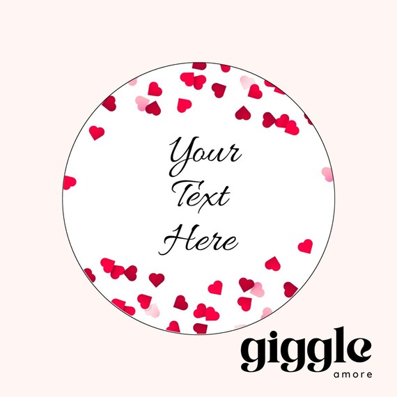 Personalised Stickers, Wax Melts, Business Stickers, Labels,Thank U, Self Adhesive, Printed, Personalized, Small Buisness Labels Hea