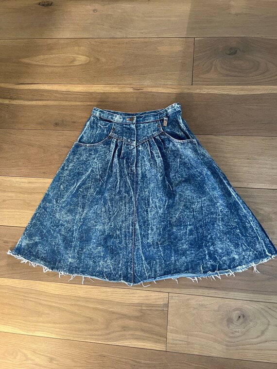 Target brand wild fable acid wash Denim skirt. Brand... - Depop