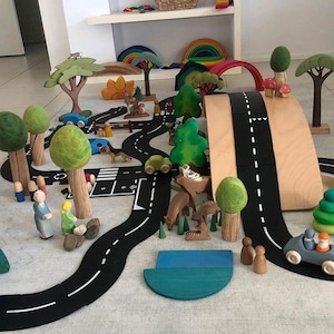 Flexible toy hotsell car track
