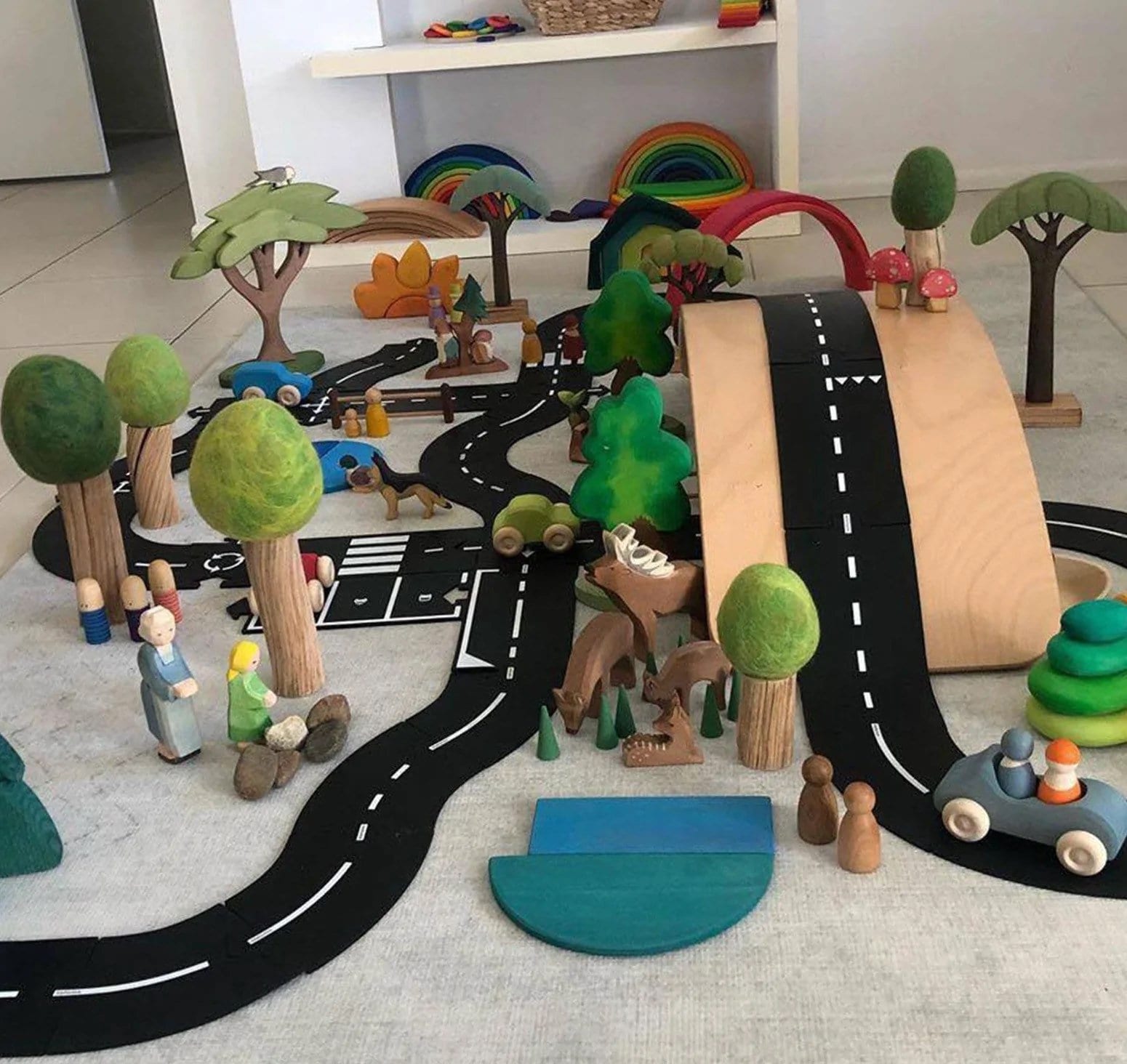 PLAYTIVE JUNIOR Motorway Set - Building track #2 [Toys] 