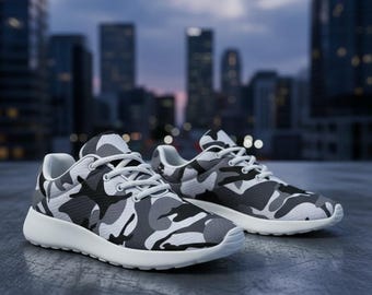 Camo Running Shoes: Custom Military Camouflage Sneakers for Men and Women