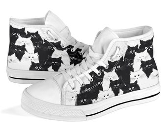 Unisex Panama Flag Grunge Retro Cool Hi-top Canvas Shoes Fashion Sneaker Lace Ups For Men And Women White