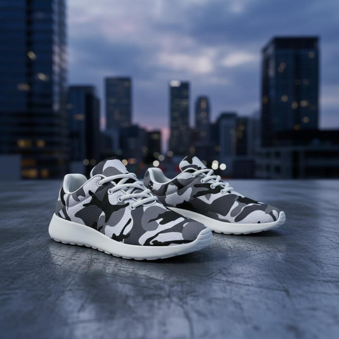 Scarpe da corsa mimetiche: scarpe da ginnastica mimetiche militari