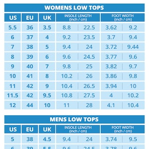 Cross Stitch License Plate Canvas Shoes: Custom Low Top Sneakers image 9