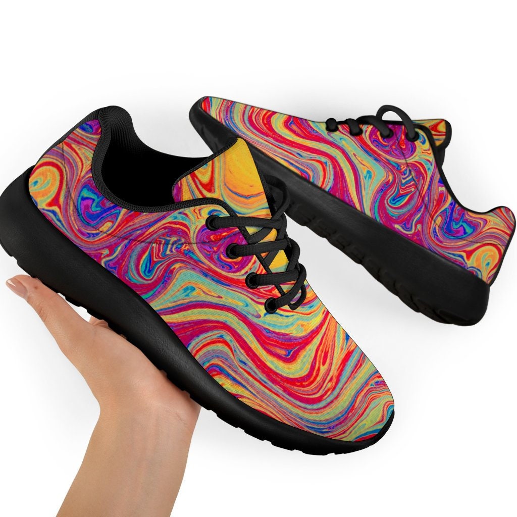 Colorful Shoes Sport Sneakers Exercise Shoes for Womens Shoes - Etsy Canada