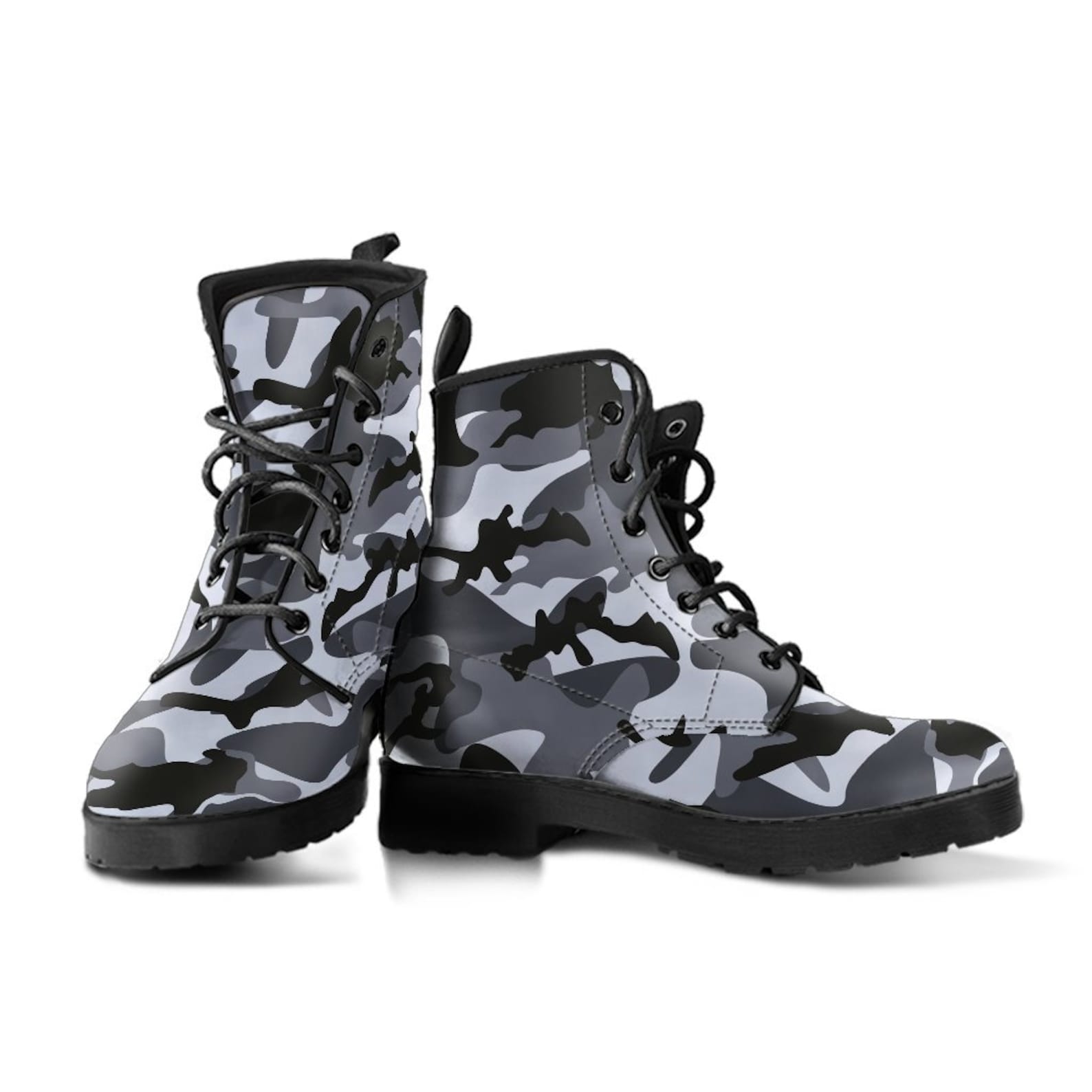 Camouflage Women's Leather Boots main image 0