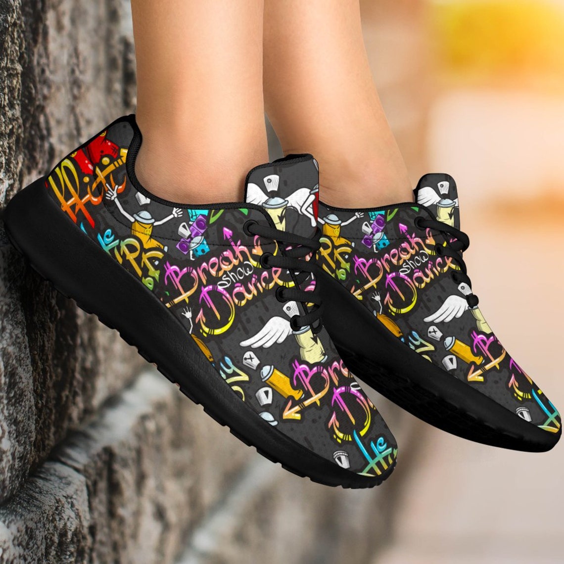 graffiti custom shoes