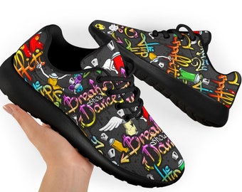 Graffiti Art Sneakers Custom Sneakers Colorful Shoes For Womens Shoes For Mens Gift For Women, Custom Shoes, Canvas Shoes Graffiti Shoes