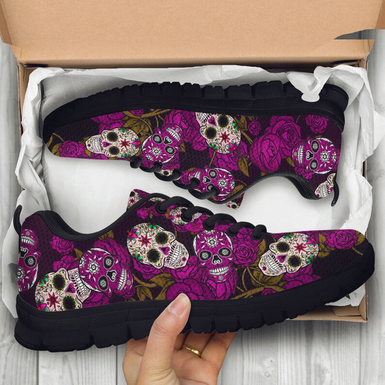 asics sugar skull shoes