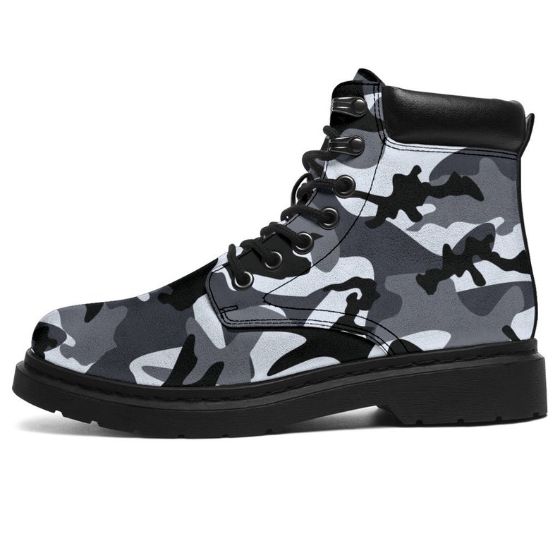 Camo Boots for Women Military Boots All Season Vegan Boots for - Etsy