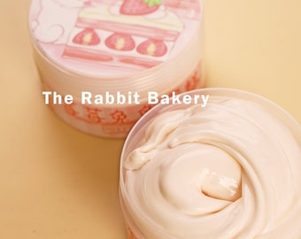 Rabbit Bakery Scented Slime of Cake/Yogurt, Cheap Slime, Stretchy Slime, Popular Slime with Free Extras