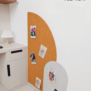 Arch Felt Board, Felt Wall Tiles, Custom Wall Décor, Bulletin Board Set, Decor for Foyer, Wall Decorating Idea