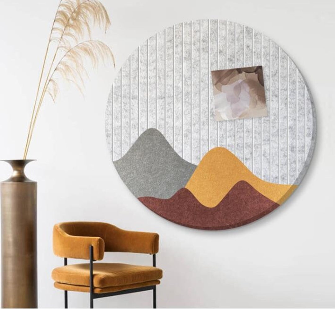 8 Tableaux D'affichage Hexagonaux En Feutre Auto-adhésifs - 17.5x15.2 Cm - Avec 20 Punaises - Déco Murale Créative - 12